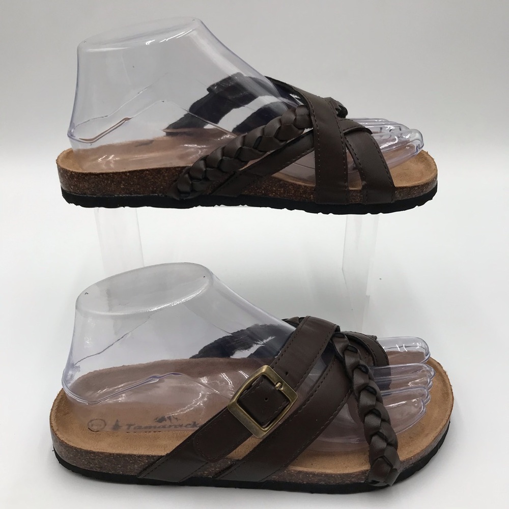Tamarack Braided Strap Slide Sandals